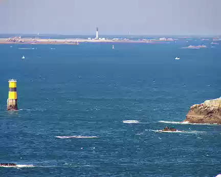 Pointe du Raz Vue vers l’île de Sein puis Ar-Men